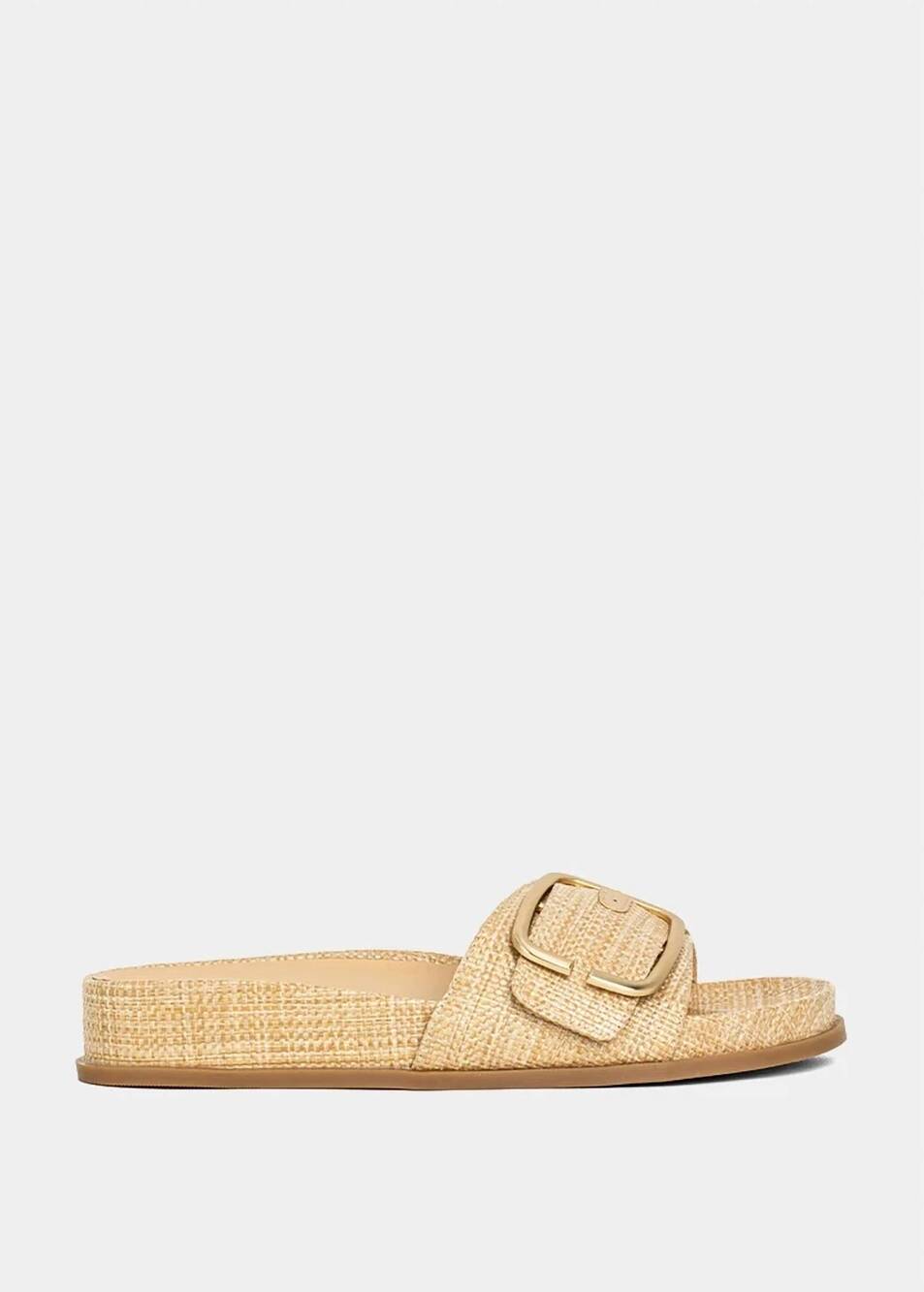 NEW SHU SHOP women's delphine sandal in raffia